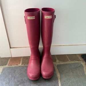Hunter rain boots